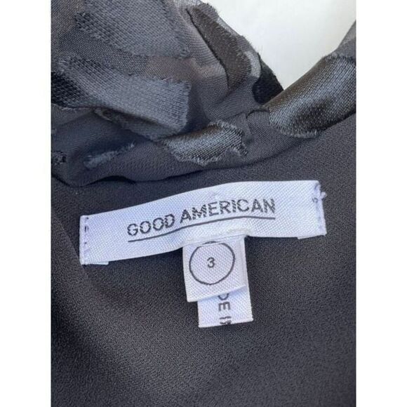 Good American Cowl Asymmetrical Dress 3/ large - Picture 8 of 12